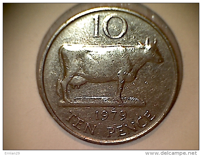 Guernesey 10 Pence 1979 - Guernsey