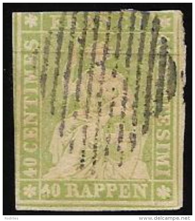 SUIZA YVERT Nº 30a - Used Stamps