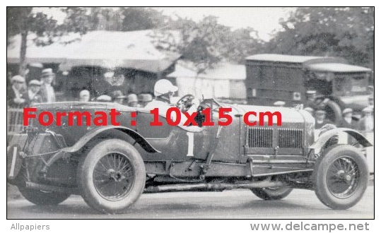 Reproduction D'une Photographie D'une Bentley De 1929 - Other & Unclassified