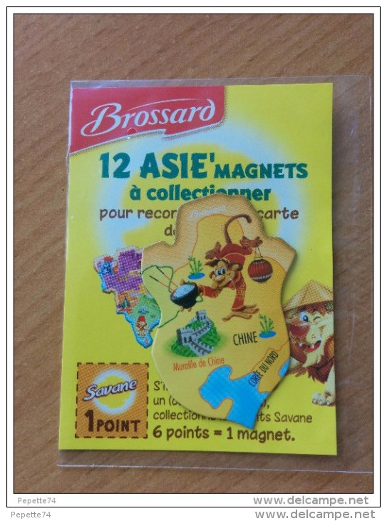 Magnet Brossard Asie - Magnets