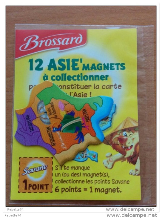 Magnet Brossard Asie - Magnets