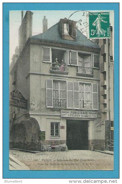 CPA 186 - Maison Du Roi Dagobert Rue Du Cloître-Notre-Dame PARIS IVème - Arrondissement: 04