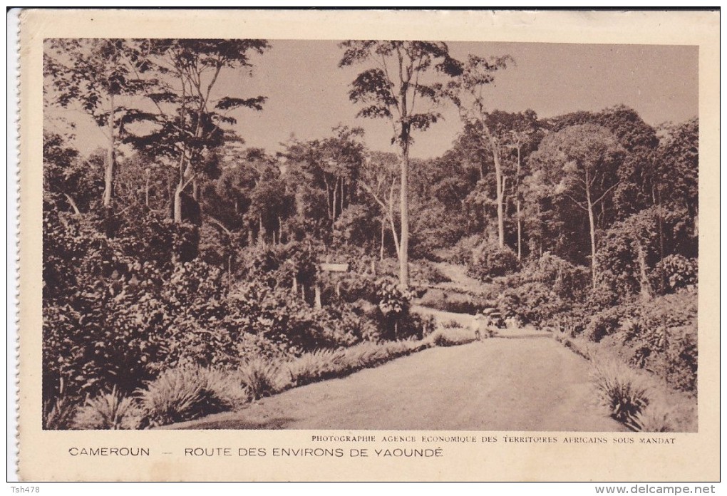 CAMEROUN---route Des Environs De Yaoundé---voir 2 Scans - Cameroon