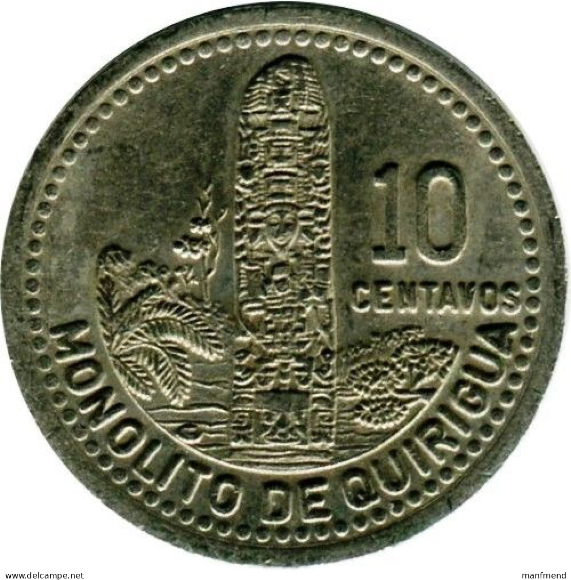 Guatemala - 1992 - KM 277.5 - 10 Centavos - VF - Look Scans - Guatemala