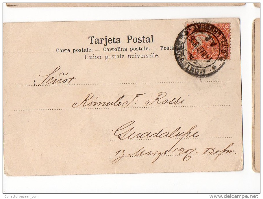 URUGUAY  Montevideo TARJETA POSTAL  Ca1900 POSTCARD Cpa Ak (W4_1672) - Uruguay