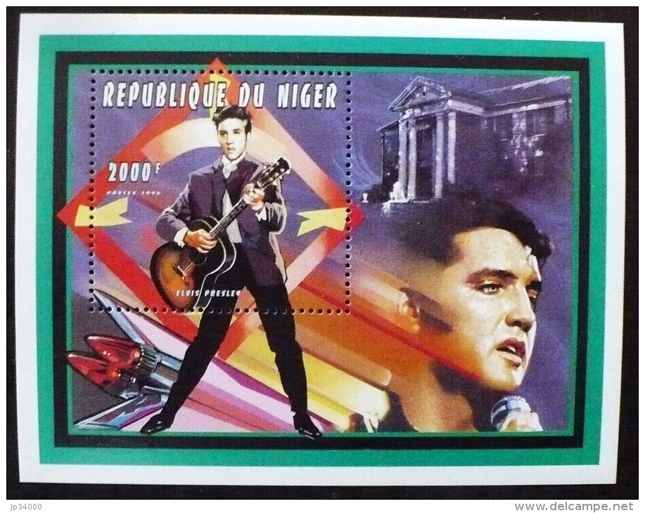 NIGER Elvis Presley,  Musique. BF Emis En 1996. ** MNH (3) - Elvis Presley