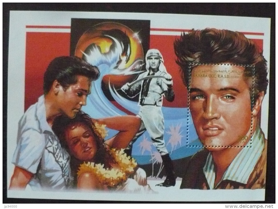 SAHARA Elvis Presley,  Musique. BF Emis En 1996. ** MNH (1) - Elvis Presley