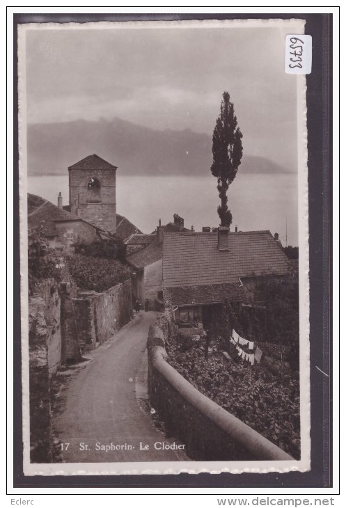 DISTRICT DE LAVAUX /// ST SAPHORIN - TB - Saint-Saphorin