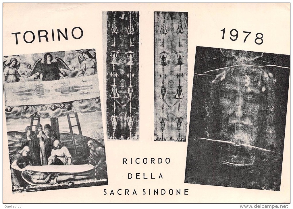 02682 "RICORDO DELLA SACRA SINDONE - 1978"    CART. NON SPED. - Églises