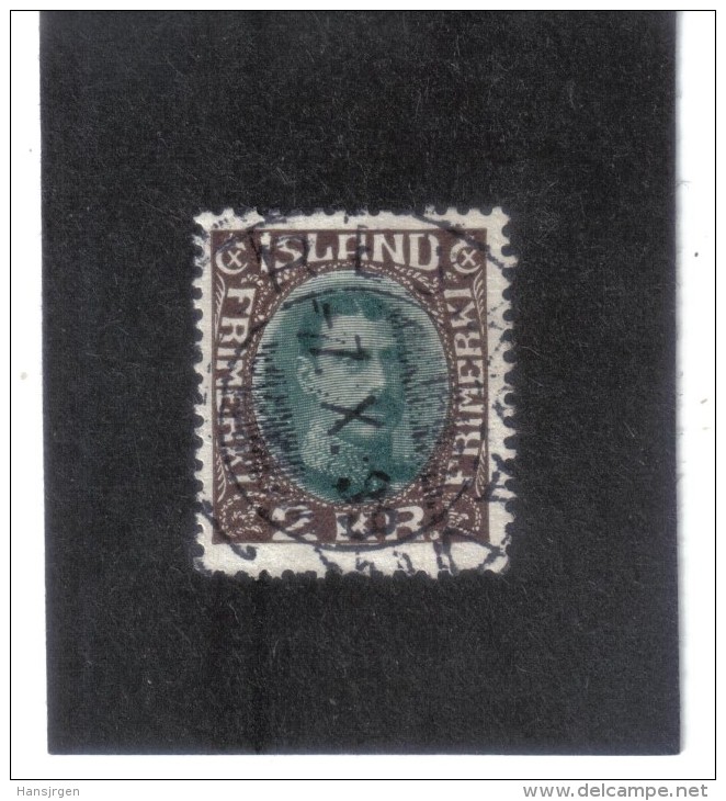 KPÖ945  ISLAND 1931  Michl  166 Used / Gestempelt ZÄHNUNG Siehe ABBILDUNG - Used Stamps
