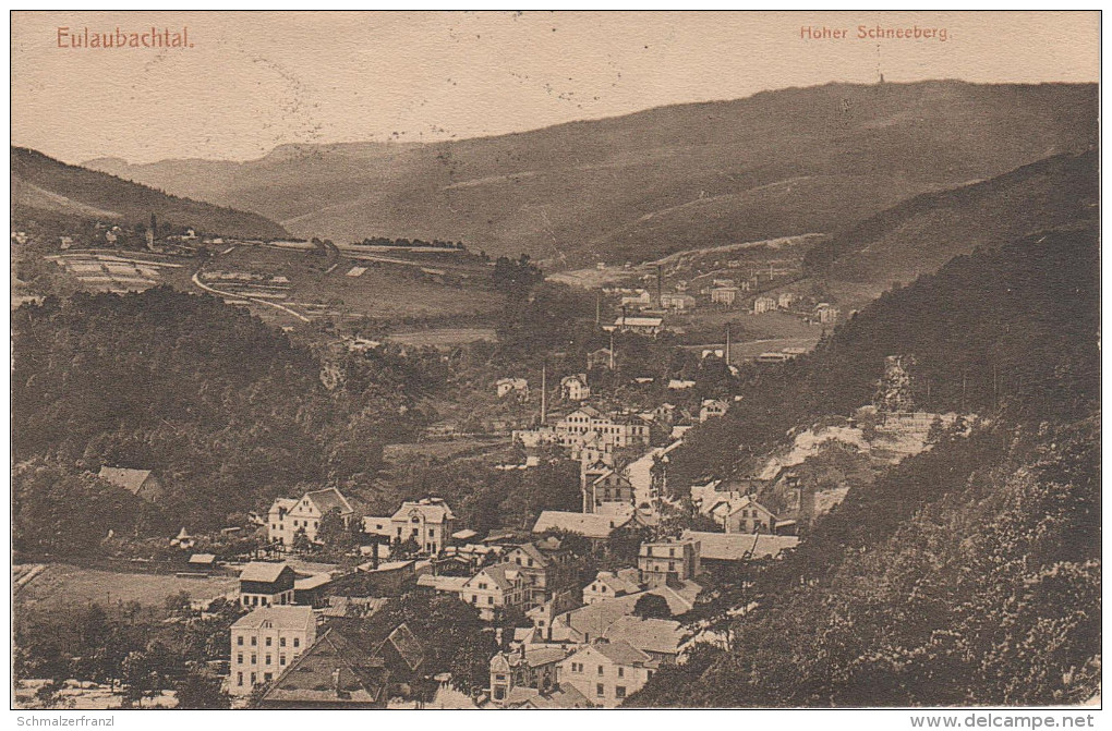 AK Eulaubachtal Bei Tetschen Bodenbach Podmokly Decin Herbstwiese Letna Niederulgersdorf Dolni Oldrichov Eulau Jilove - Sudeten