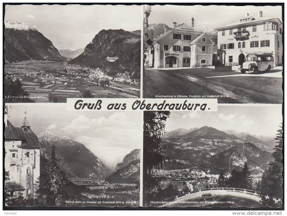 Austria - 9781 Oberdrauburg - Alte Ansichten - Postbus - Oberdrauburg