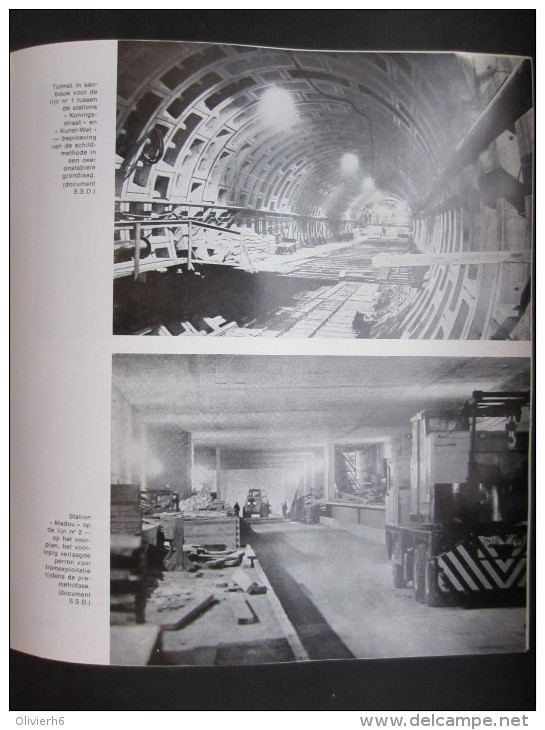 M.I.V.B. - S.T.I.B. (M1531) Een Woordje Geschiedenis (2 Vues) TRAM, Plan Et élévation Tram Série 7000 Et Série 4000 - Spoorweg