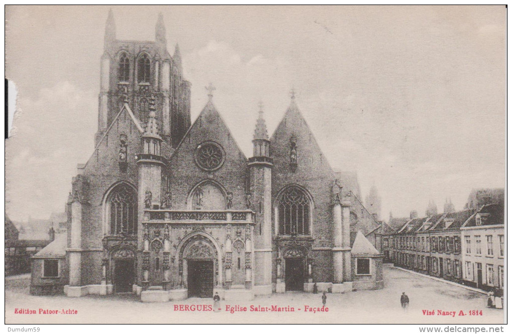 BERGUES : EGLISE SAINT MARTIN - Bergues