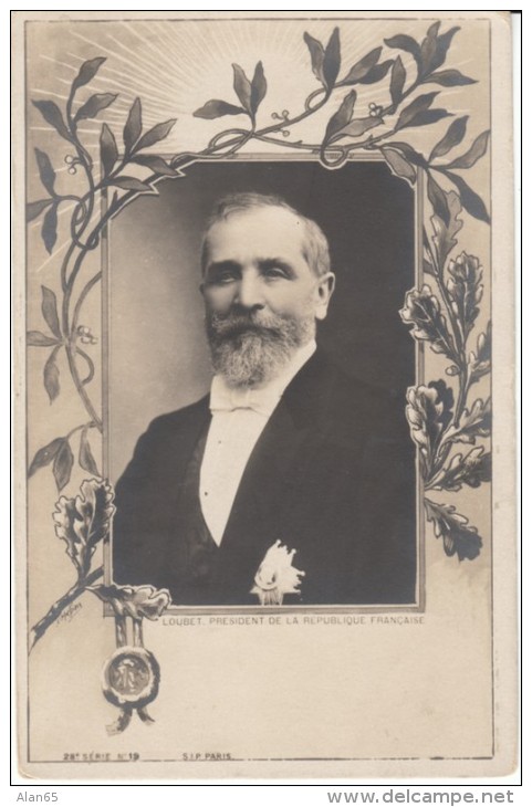 Emile Loubet President Of France, 1900s Vintage Postcard - People