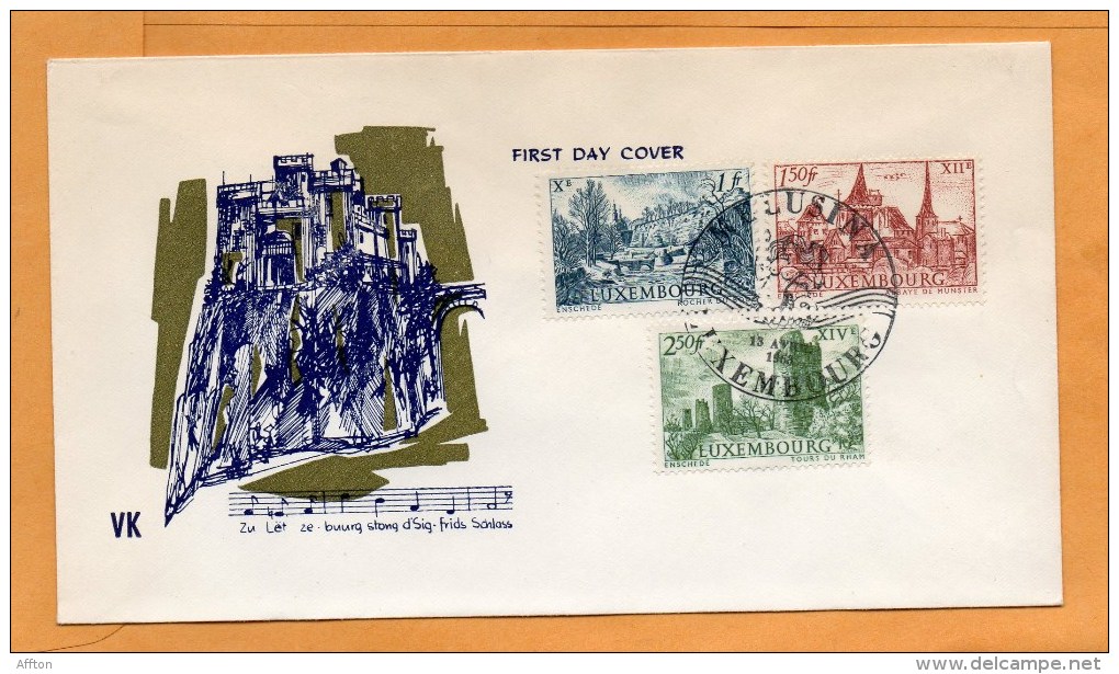 Luxembourg 1963 FDC - FDC