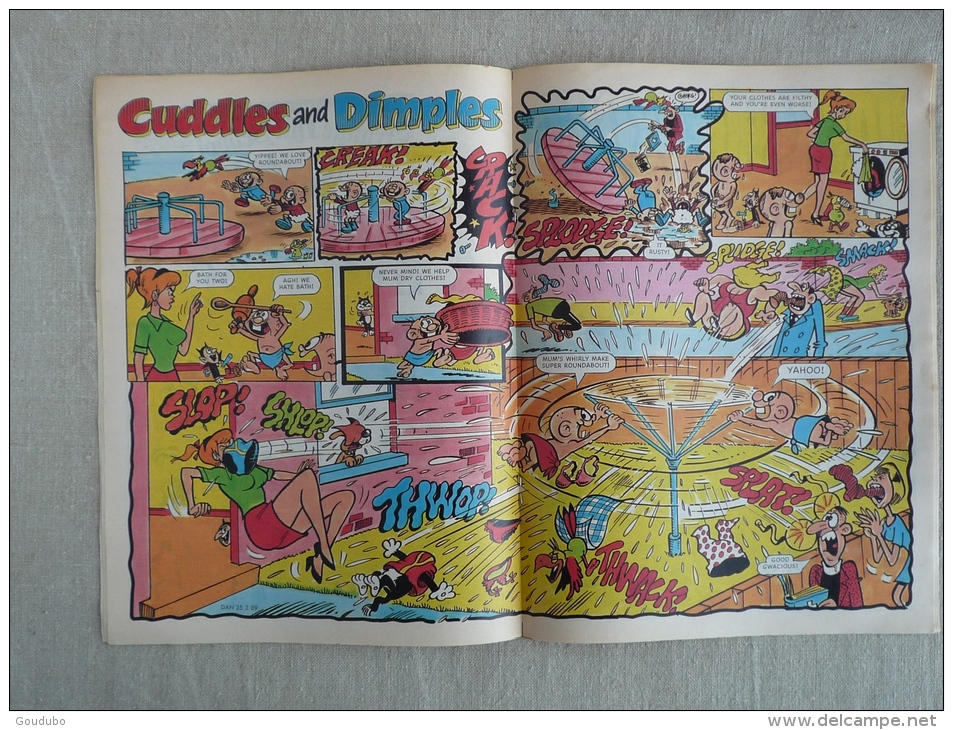 BD Journal Comic Strip The Dandy Fun For Boys And Girl N°2466 February 25th 1989. Voir Photos. - Striptijdschriften