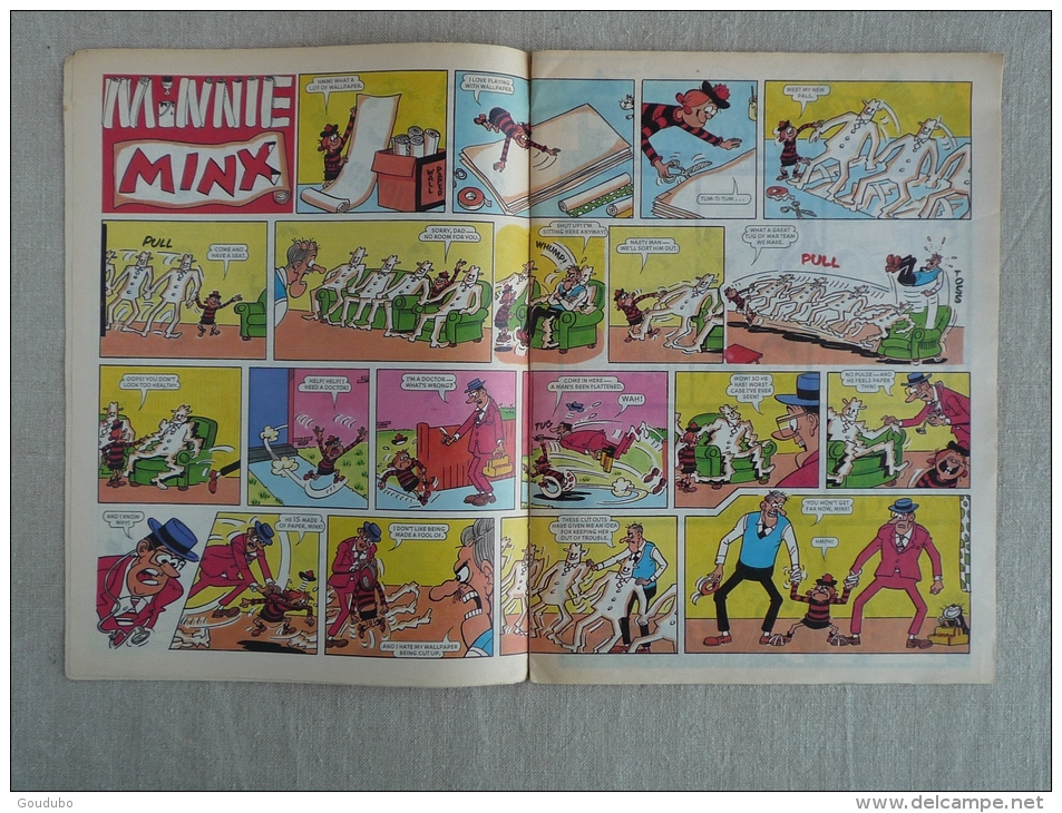 BD Journal Comic Strip The Beano With Ivy The Terrible N°243 March 4th 1989. Voir Photos. - Fumetti Giornali