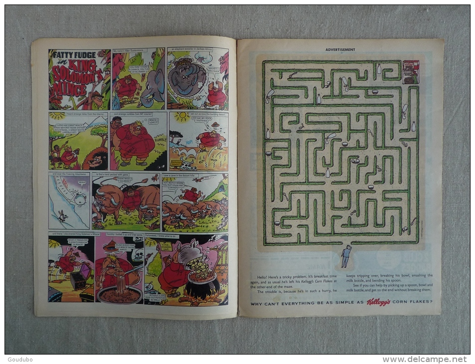 BD Journal Comic Strip The Beano With Ivy The Terrible N°243 March 4th 1989. Voir Photos. - Newspaper Comics