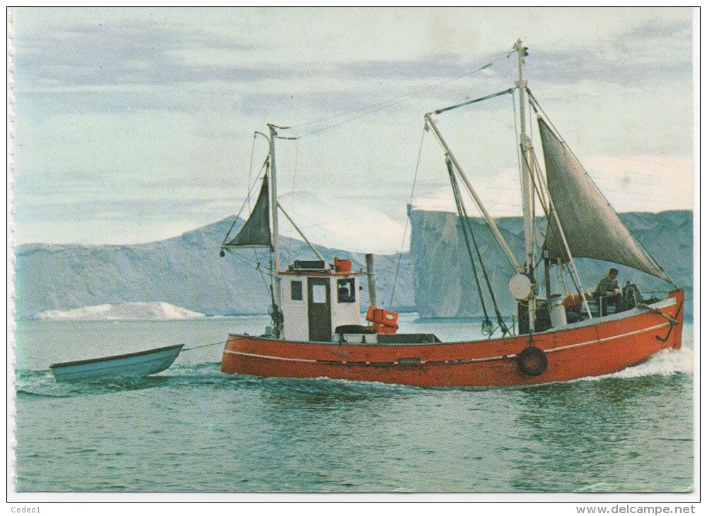 GROENLAND   FISHING VESSEL REJEKUTTER - Groenland