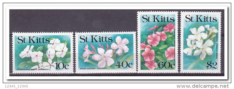 St. Kitts 1991, Postfris MNH, Flowers - St.Kitts En Nevis ( 1983-...)