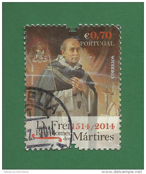 Portugal - 2014 D. Frei Bartolomeu Dos Martires 0.70 - USATO Used Stamp Timbre - YT 3906 - As Scan - Gebraucht