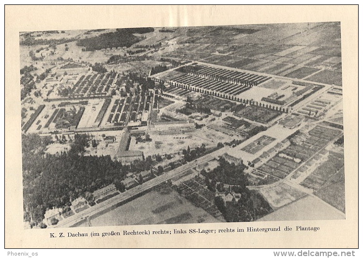 CHRISTUS in DACHAU - Konzentrationslager camp, Catholic priests Church, P. LENZ edition 1956. Wien Austria