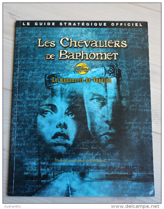 Guide Stratégique Officiel Les Chevaliers De Baphomet Manuscrit De Voynich PS2 Xbox PC 2003 MCES - Merchandising