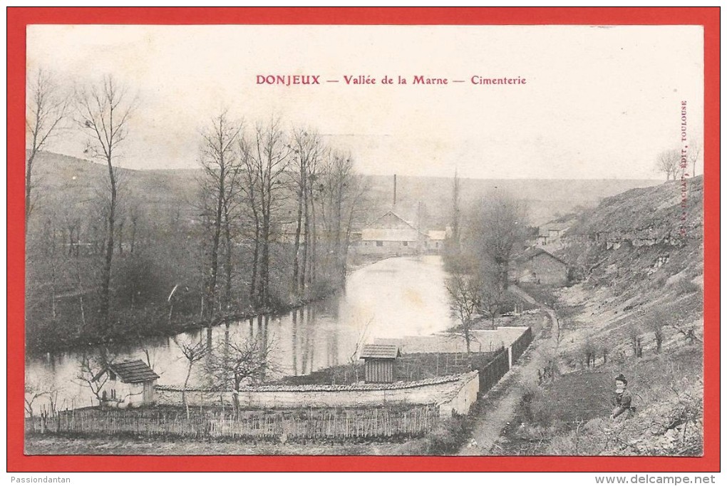 CPA Donjeux - Vallée De La Marne - Cimenterie - Altri & Non Classificati