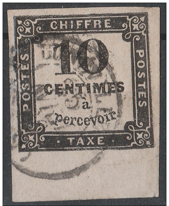 Taxe N°2 A,BDF,Voir Les Scans Recto Verso. - 1859-1959 Oblitérés