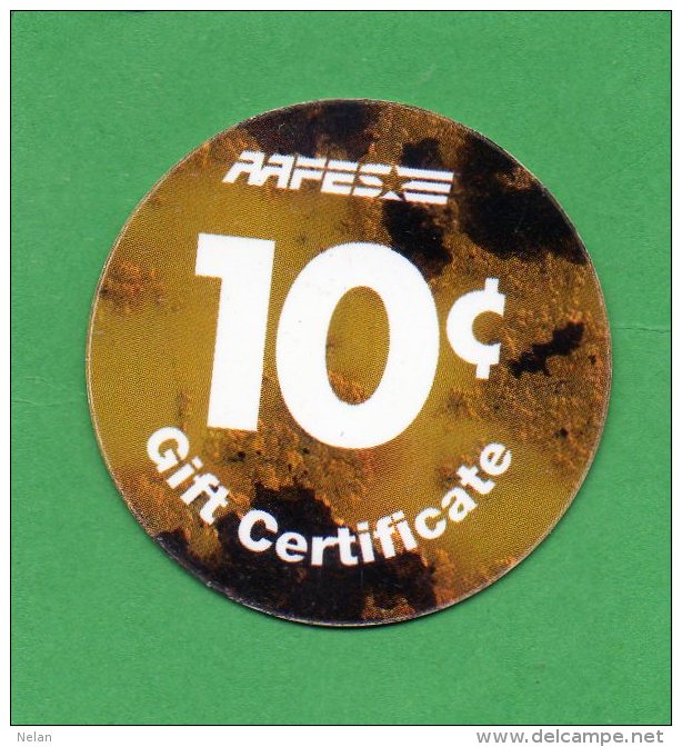 CERTIFICATI DI PAGAMENTI MILITARI-SERIA- AAFES-EMIS. 14 -2010-P-M538- - Reeksen 701