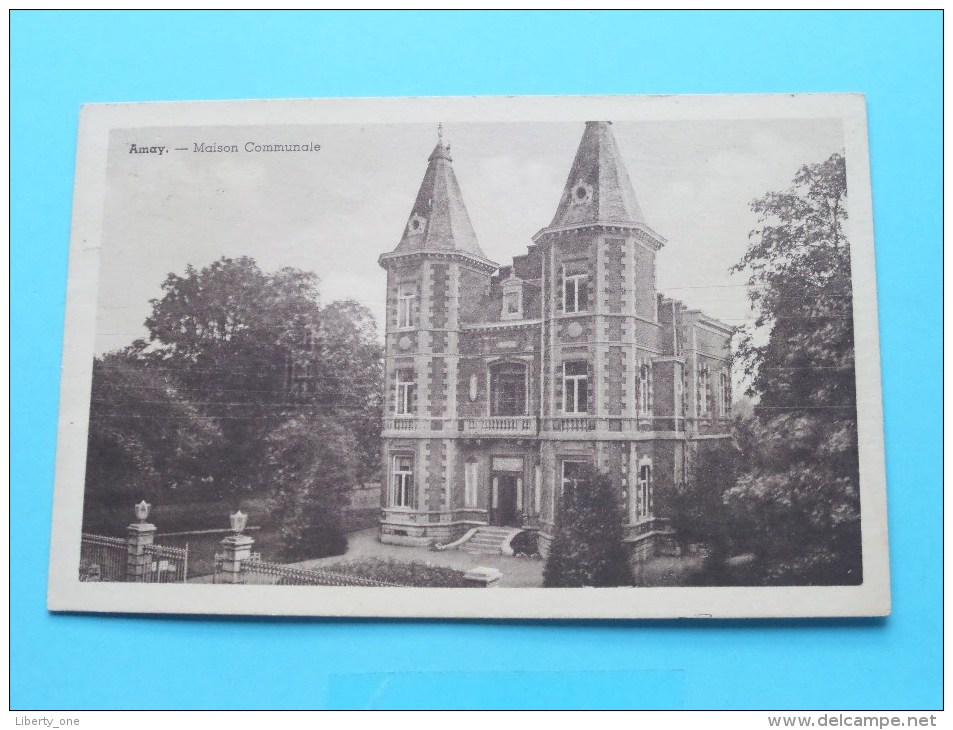 Maison Communale ()  Anno 1948 ( Zie Foto Voor Details ) !! - Amay