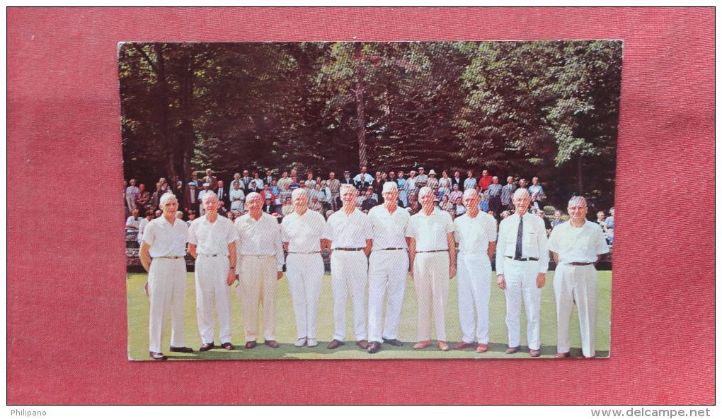 1963 American Lawn Bowling  Association Buck Hills Falls Pa=  Ref  2047 - Boliche