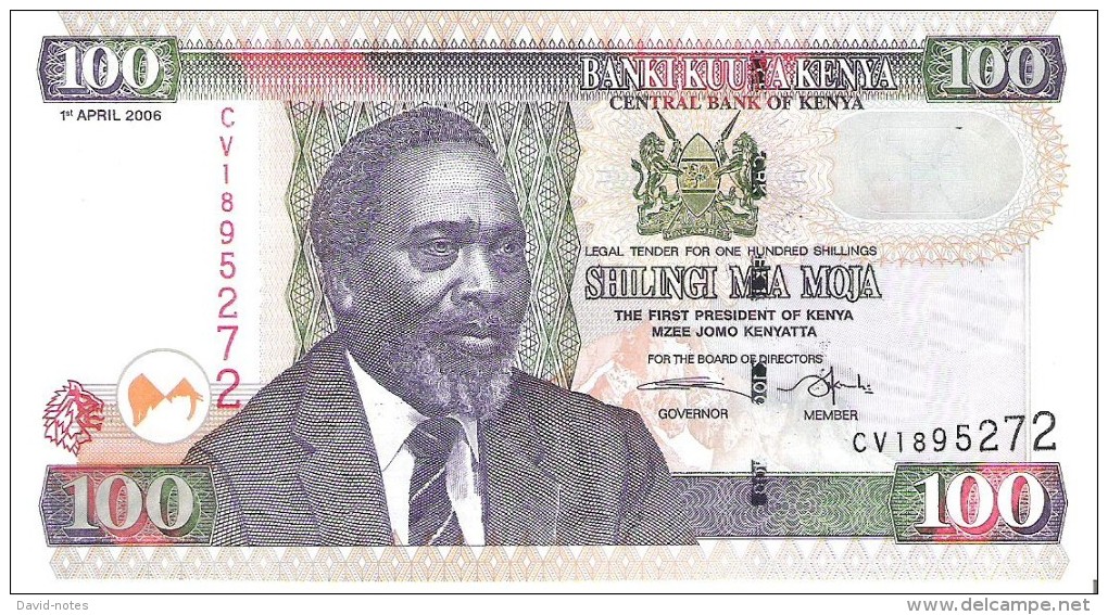 Kenya - Pick 48b - 100 Shillings 2006 - Unc - Kenya