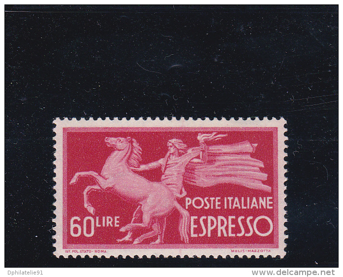 Italie - Poste Expresso YT N°32  Timbre Neuf Sans Charnière - Express Mail