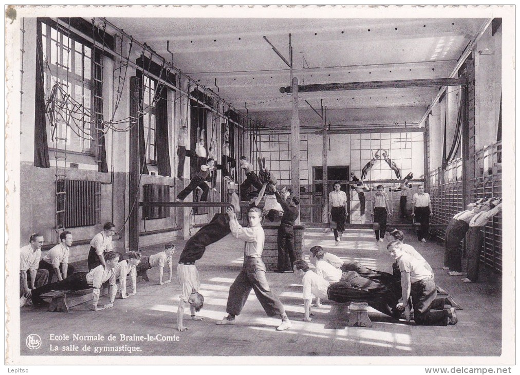 BRAINE-le-Comte    Ecole Normale  Nels  "La Salle De Gymnastique " Non-écrite         Voir Scans - Braine-le-Comte