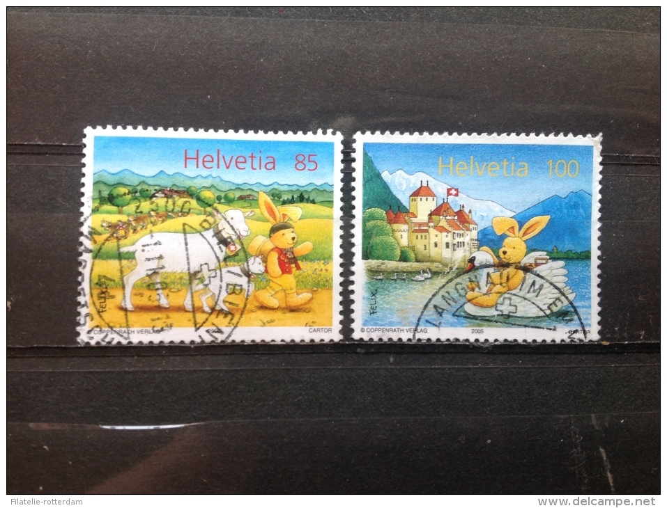 Zwitserland / Suisse - Complete Serie Fotowedstrijd 2005 Very Rare! - Used Stamps