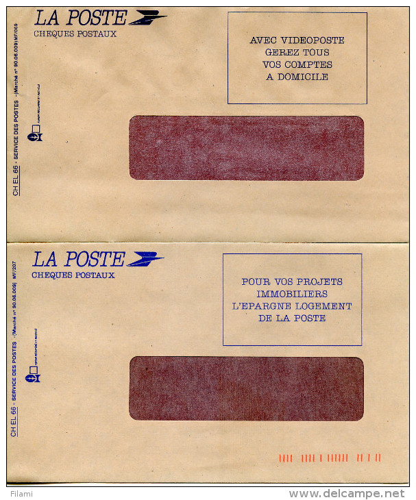 Charles De Gaulle,centenaire De La Naissance,timbre,célébrités,CCP,lettre Publicitaire De La Poste,lot De 2 Enveloppes - De Gaulle (Général)