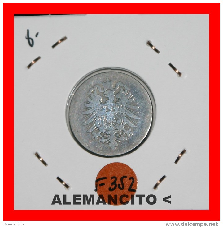 ALEMANIA  -  IMPERIO   DEUTSCHES   REICH  1873 -A - 10 Pfennig