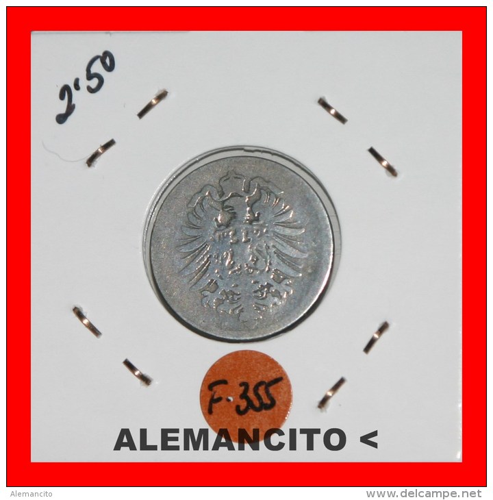 ALEMANIA  -  IMPERIO   DEUTSCHES   REICH  1874-C - 10 Pfennig
