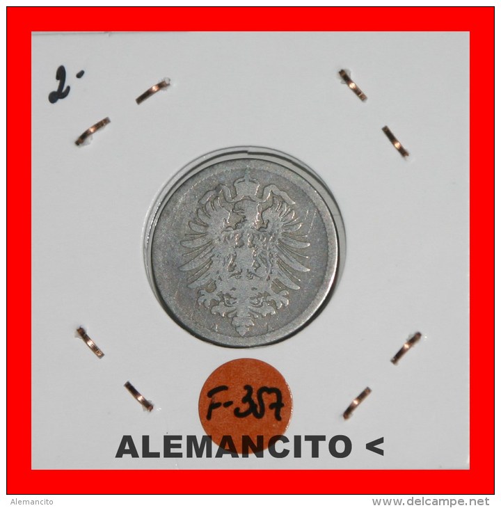 ALEMANIA  -  IMPERIO   DEUTSCHES   REICH  1874-A - 10 Pfennig