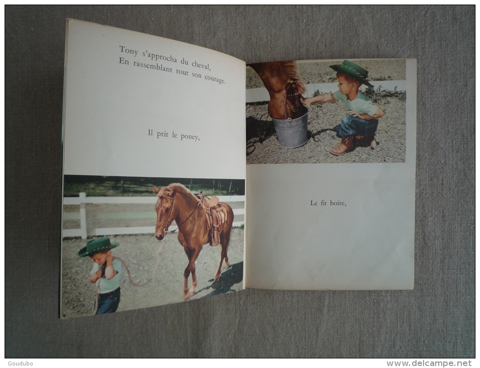 Le Poney De Tony W. P. Gottlieb Un Petit Livre D'or 106 Cocorico 1955 1ère édition. Voir Photos. - Andere & Zonder Classificatie