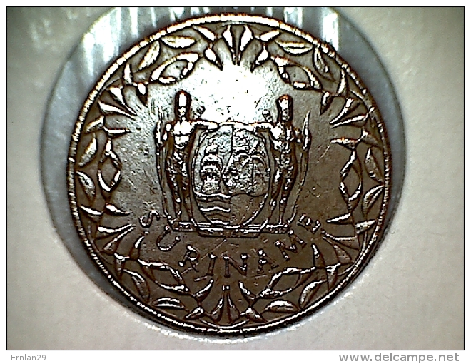 Suriname 1 Cent 1972 - Surinam 1975 - ...