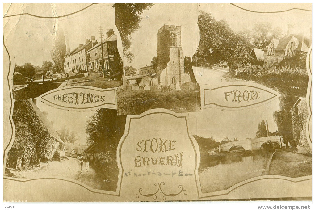 UNITED KINGDOM - Northamptonshire - Stocke Bruern : Near Northampton - Greetings From ... - Northamptonshire