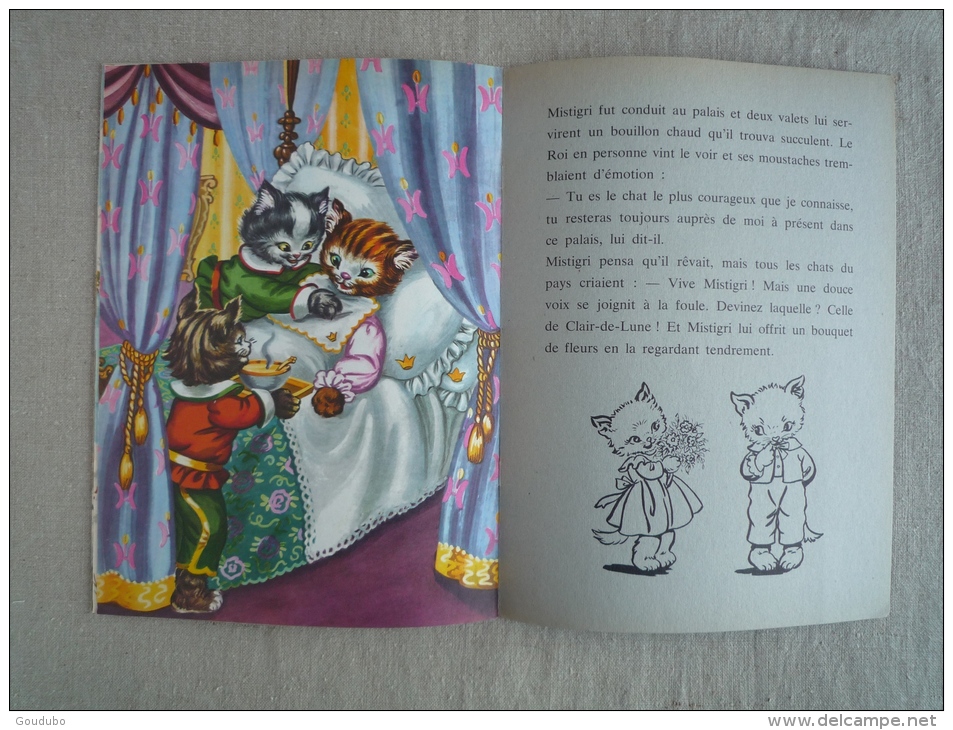 Le Chaton Clair- De Lune Collection Amusette éditions Touret 1970. Voir Photos. - Andere & Zonder Classificatie