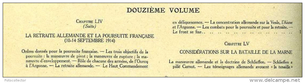 Guerre 14-18 Histoire Illustrée De La Guerre De 1914 Par Gabriel Hanotaux (tome 12) - Français