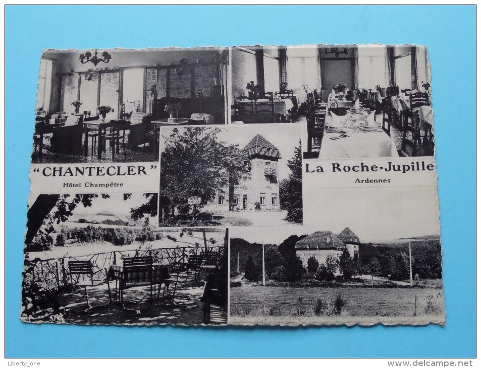 Hotel CHANTECLER ( L Janssens-Feuillien ) Tél 47131 La Roche Jupille En Ardenne - Anno 19?? ( Zie Foto Voor Details ) !! - Rendeux