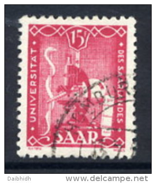 SAAR 1949 Saar University., Used.  Michel 264 - Oblitérés