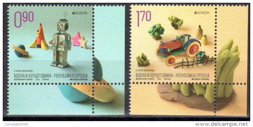 Bosnia Hert. RS 2015 / Europa / Set 2 Stamps - 2015