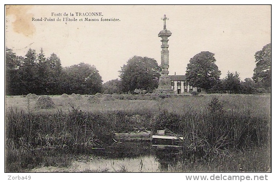 Forêt De La Traconne Rond Point De L' Etoile Maison Forestière 1934 - Juzennecourt